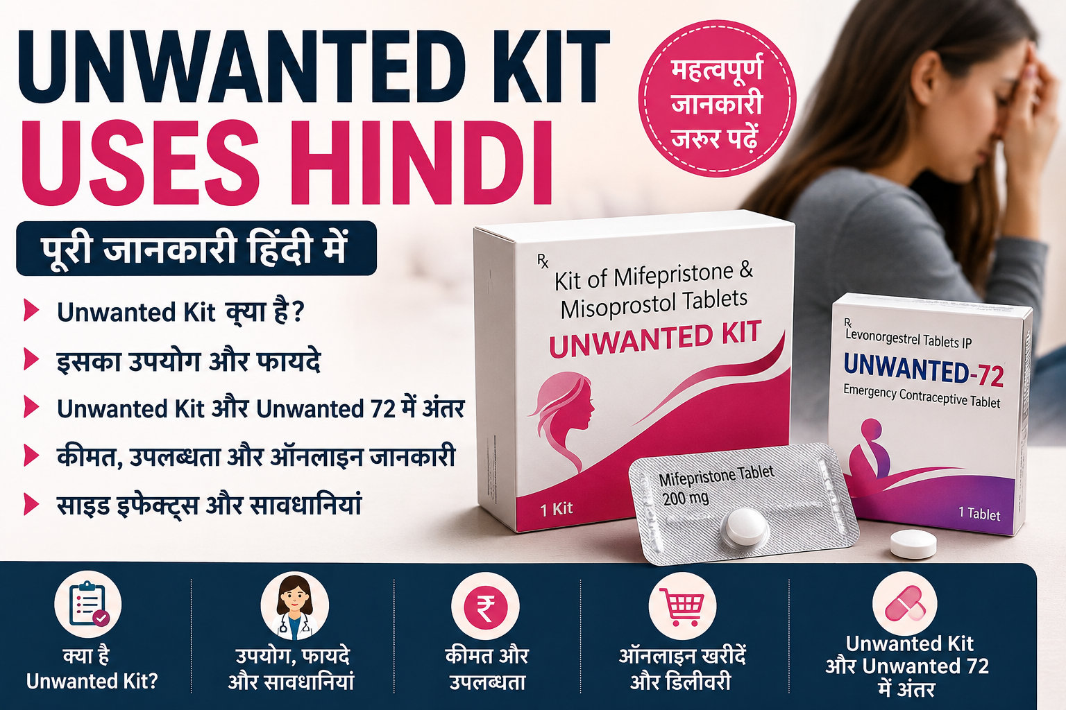 Unwanted Kit Uses Hindi | Unwanted Kit Price | Unwanted 72